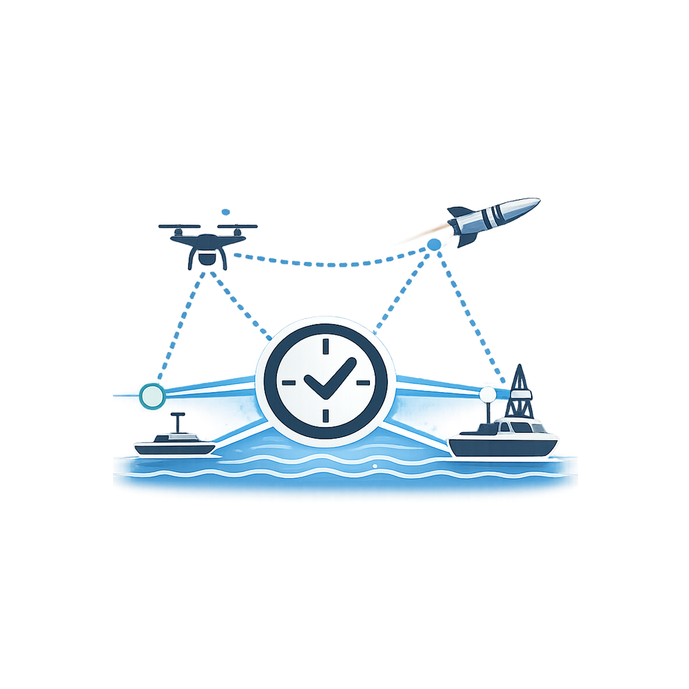 Distributed sensing and communications icon